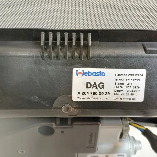 Soltakssats Mercedes-Benz E W212 2010 A2048201442 image 10