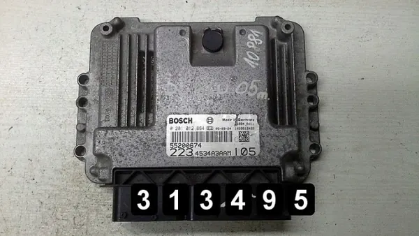 Fiat Doblo ECU OEM AM-313495 - Gebraucht 2005 image 2