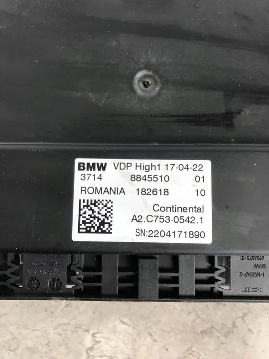Contrôleur de suspension pneumatique arrière BMW i4 8845510 image 4