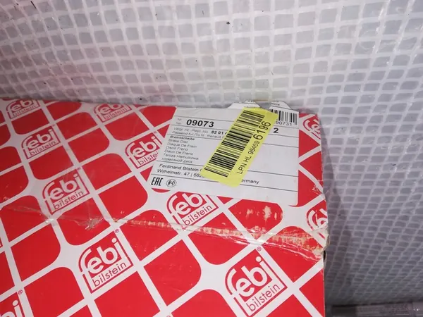 Disco de Freio Ventilado Febi Bilstein Dianteiro 259 mm image 2