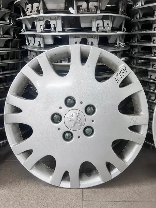 Peugeot Velgdeksels 16" Zilver OE image 4