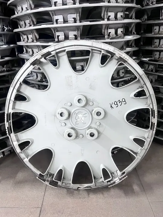 Peugeot Velgdeksels 16" Zilver OE image 7