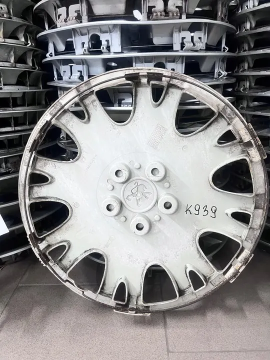 Peugeot Velgdeksels 16" Zilver OE image 8