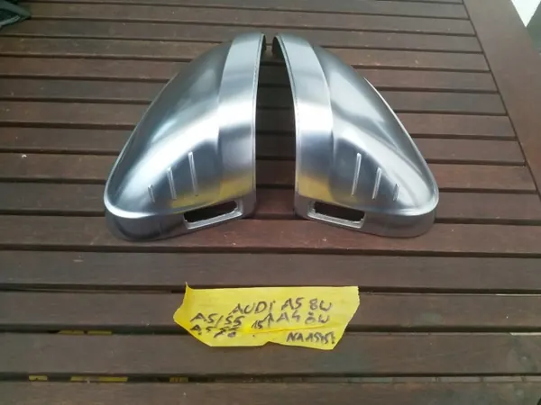 Set de carcasa espejo A5 2015 - Izquierda y derecha cromo OEM image 2