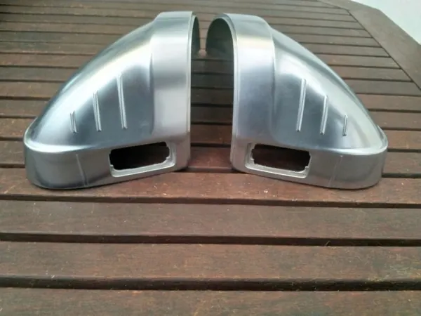 Set de carcasa espejo A5 2015 - Izquierda y derecha cromo OEM image 3