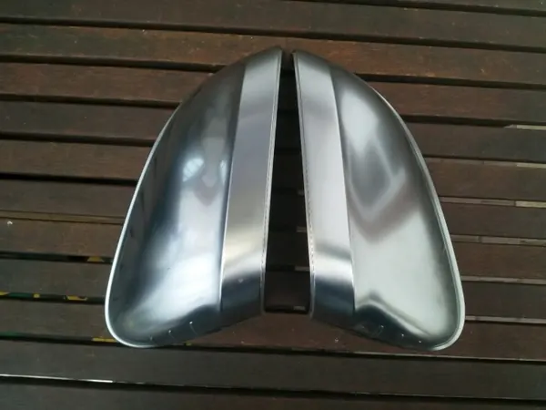 Set de carcasa espejo A5 2015 - Izquierda y derecha cromo OEM image 4