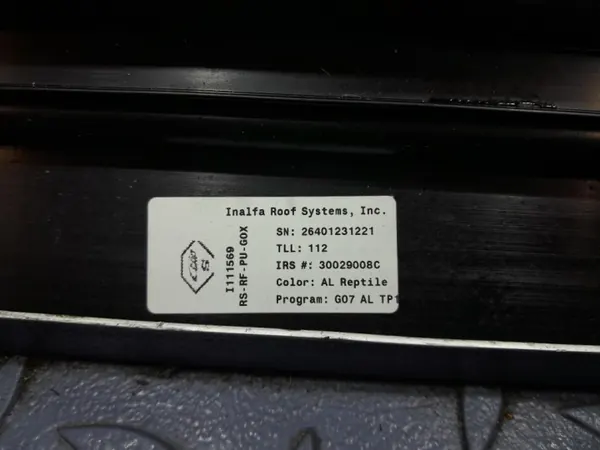 BMW X7 Panorama Sky Lounge katto OEM Lochow-325887- image 8