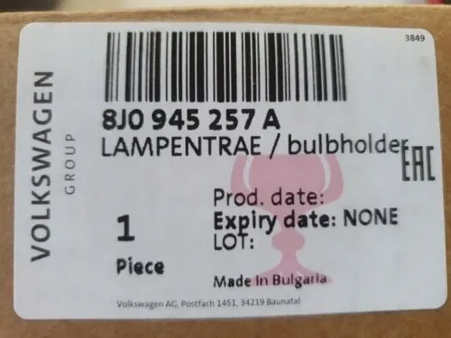 Vänster Bakre Lampfäste Audi TT MK2 8J0945257A image 4