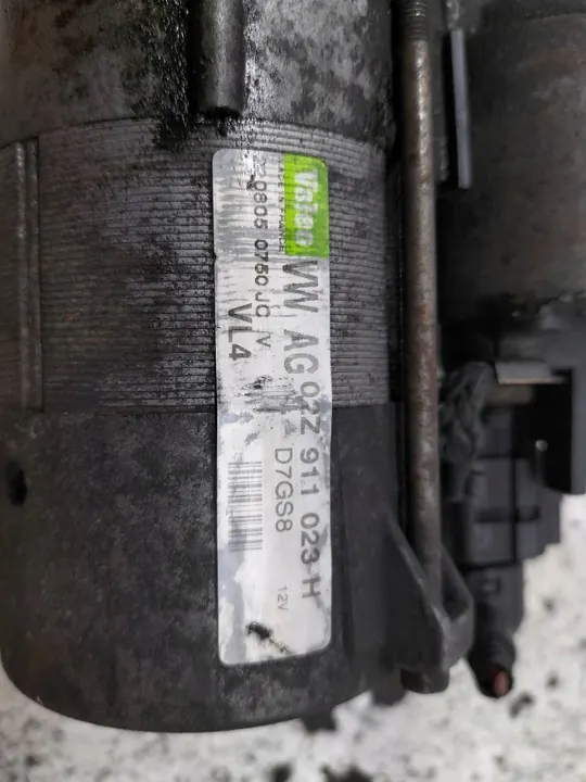 Startmotor 1.9 TDI VW Volkswagen Caddy III (2003- ) OEM 02Z911023H image 2