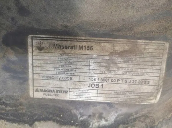 Polttoainesäiliö OEM 670002213 Maserati Quattroporte VI image 4