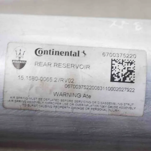 Tanque de ar Maserati OEM 670037522 para Levante SUV image 7