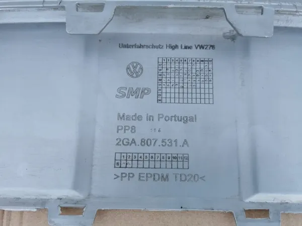 VW T-ROC 2GA 17- Spoiler Paraurti Anteriore 2GA807531A image 7