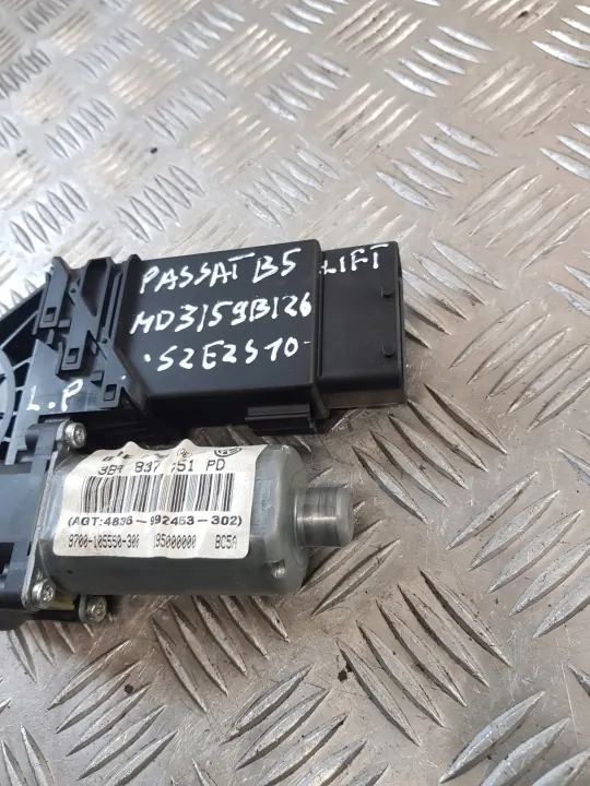 OEM 3B4837751PD VW Passat B5 FL Linker Frontfensterheber image 7