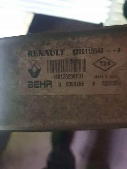 Intercooler OEM 8200115540 Renault Megane II:lle image 4