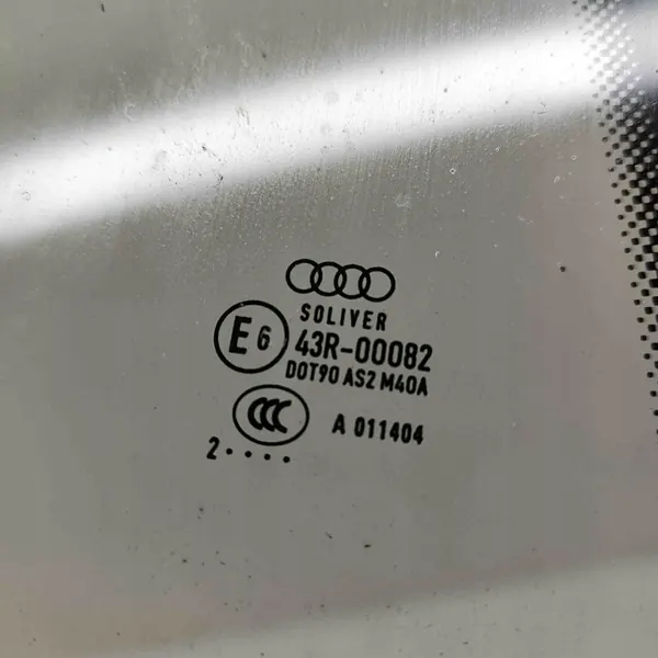 Ventana trasera derecha Audi A5 Cabrio usado OEM 8F0845298B image 6
