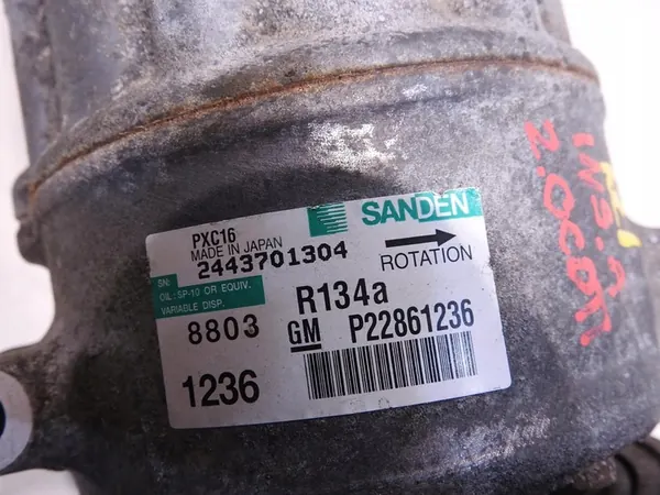 Compresseur de climatisation Opel Insignia A 2.0 CDTI OEM 2443701304 image 6