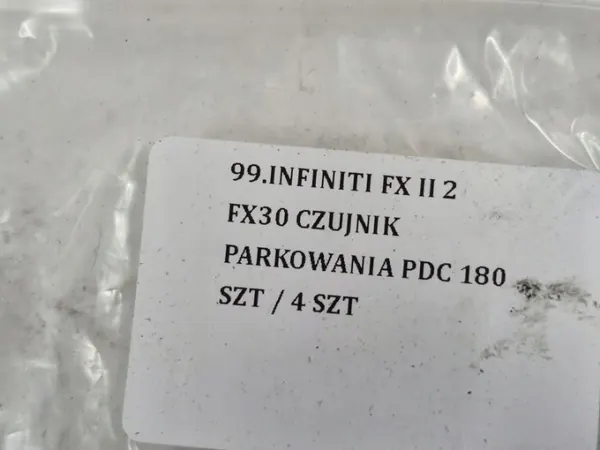 Infiniti FX II Parksensor OEM HY65DFGYUNI image 6