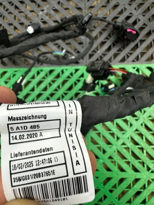 Harness elétrico BMW M3 G80 OEM 5A1D485 - Usado image 4