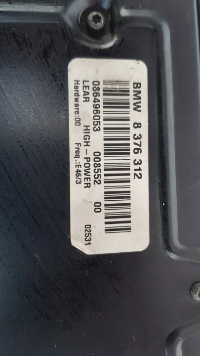 Amplificateur Audio BMW OEM 8376312 pour Série 3 E46 image 5