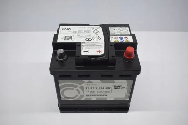 BMW OEM 9364597 AGM-batteri 12V 50Ah 570A image 2