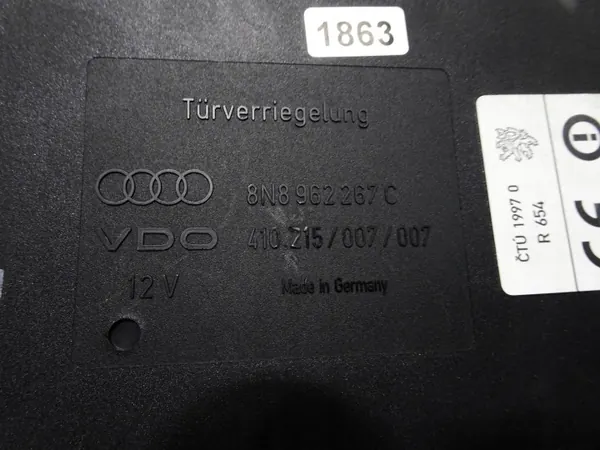 Module Confort Audi TT 8N OEM 8N8962267C image 4
