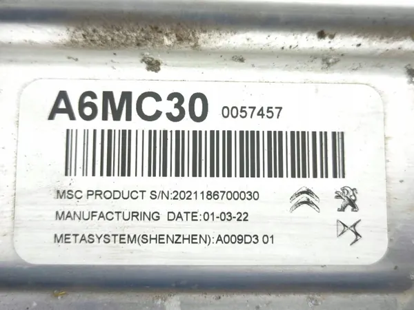 Spanningsomvormer Peugeot 3008 II 2022 OEM 9843767880 image 4