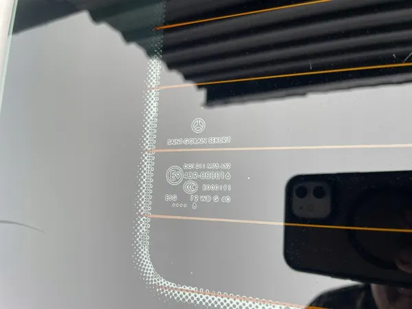 Vidro traseiro esquerdo corrediço aquecido OEM E9 43R-000016 image 6