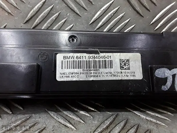 BMW klimaatregelmodule OEM 938404601 - Gebruikt image 5