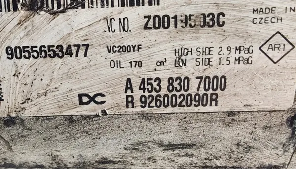 Compresor de Aire Acondicionado Smart Fortwo Renault Twingo III image 4