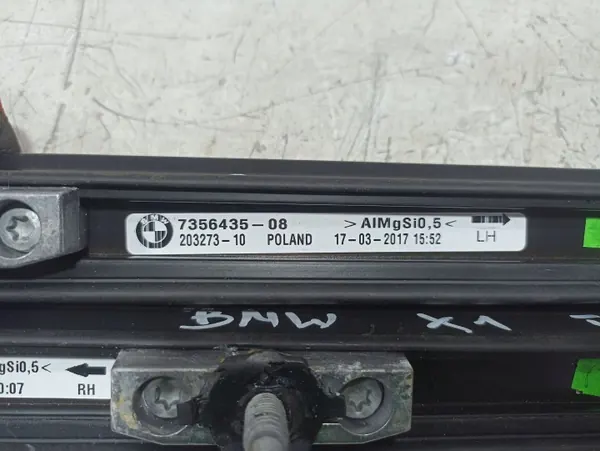 Barras de techo BMW X1 F48 OEM 7356435 - Usado image 6