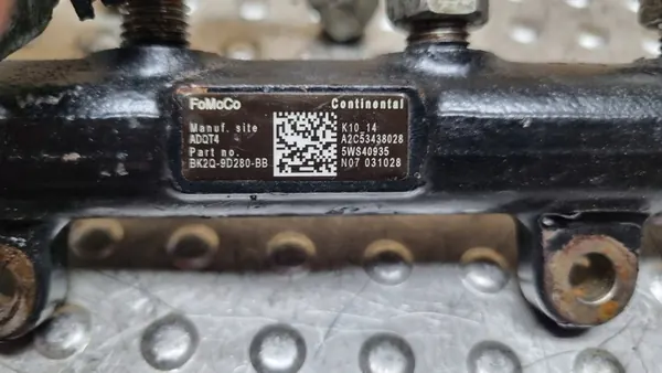 Sensor de riel de combustible Ford Ranger V Transit MK7 2.2 TDCI OEM image 4