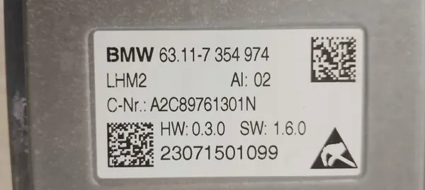 OEM 7354974 LED-convertermodule voor BMW X3 X4 X5 image 3