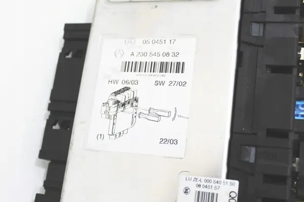 Mercedes SAM-modul OEM A2305450832 för SL R230 image 4