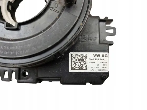 Stuurwiel Airbag Klokveer VW Touran 1T Tiguan Golf VI 5K0953569L image 3