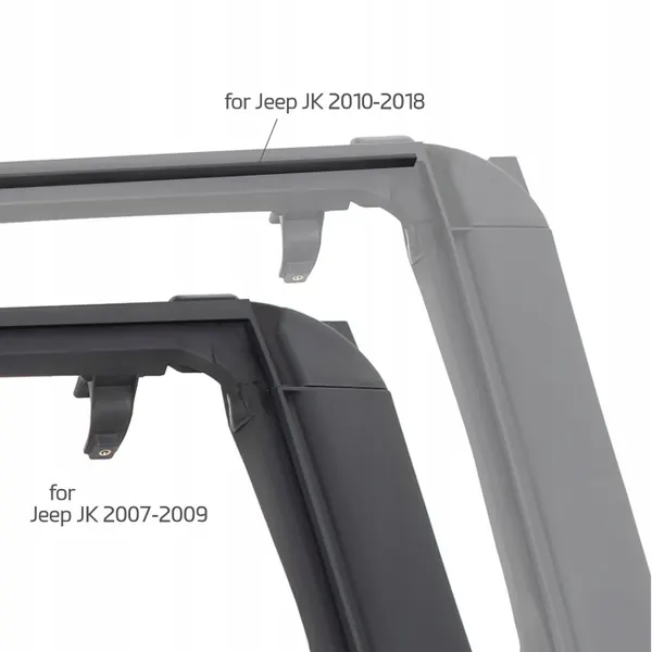 Moldura plástica porta dianteira OEM 5182825AE para Jeep Wrangler JK image 4
