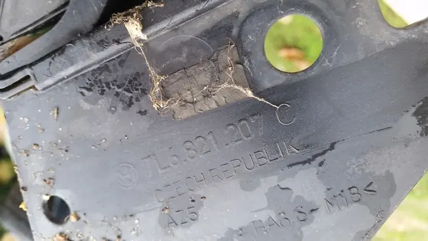 Vänster framskärm Volkswagen Touareg 7L2 07-10 OEM 958001-1 image 8