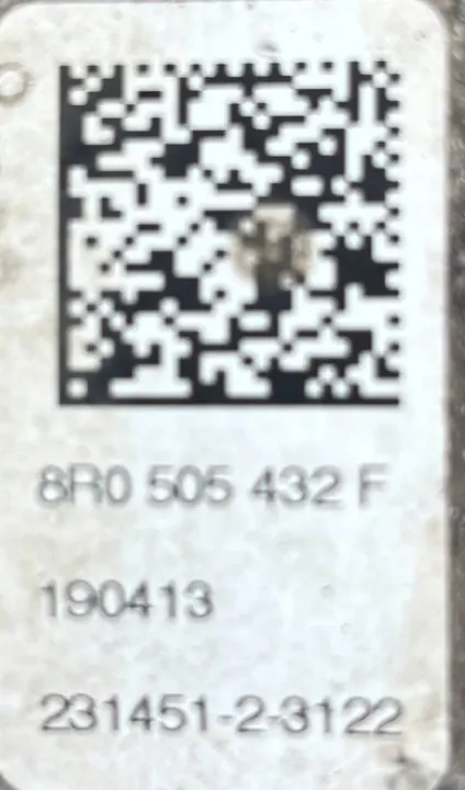 AUDI A6 A7 Q5 Mozzo di sterzo 8R0505432F 8R0501204D image 3