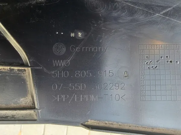 Stötplatta VW Golf VIII 8 19- 5H0805915A image 4