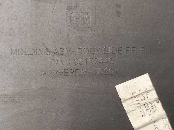 OEM 95157448 Mokka Deurlijst Rechts Achter image 3