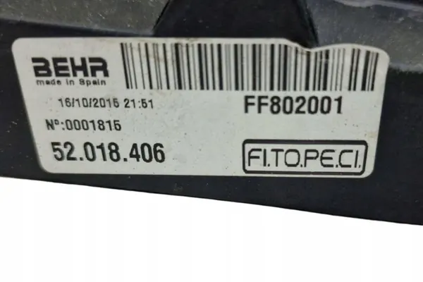 Framstötfångare PEUGEOT BIPPER 1.3L diesel 2016 OEM 52017914 image 3