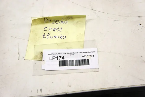 LP174 Conector Flexível Escape Opel Astra K 1.6d image 6
