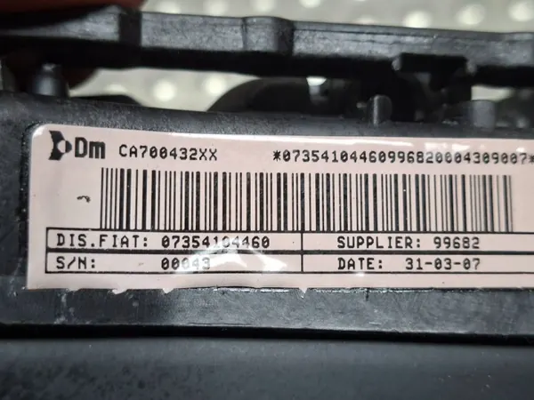 OEM S26279643 bestuurdersairbag voor Fiat Grande Punto image 4