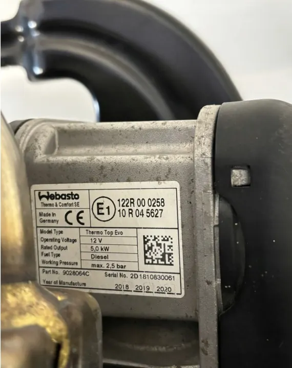 Calefactor Webasto VW T6 Multivan 7E0815071E image 3