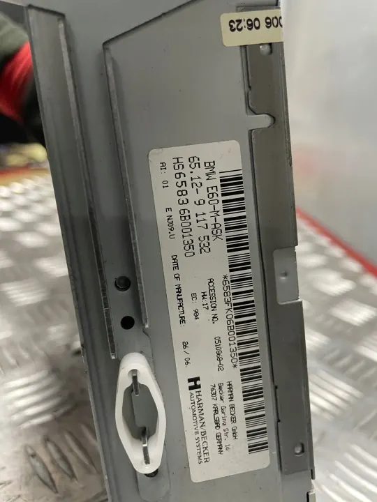 Radio OEM 2235554 d'origine pour BMW E60 2.0D image 6