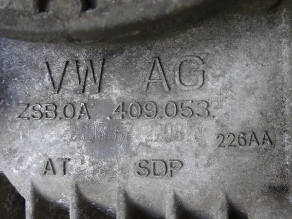 Q3 8U TIGUAN I 5N 2.0 TDI Vaihteiston reduktori 0A6409053AF image 5