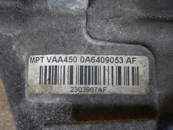 Q3 8U TIGUAN I 5N 2.0 TDI Vaihteiston reduktori 0A6409053AF image 6