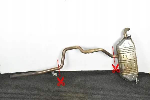 Avgassystem OEM A2474910400 för Mercedes CLA image 2