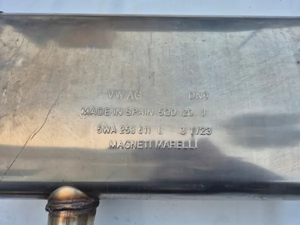 Skoda Karoq Endschalldämpfer OEM 5WA253611L Gebraucht image 3