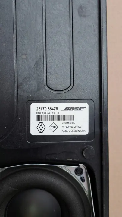 Renault OE Subwoofer OEM 281706647 für Clio IV Bose image 3