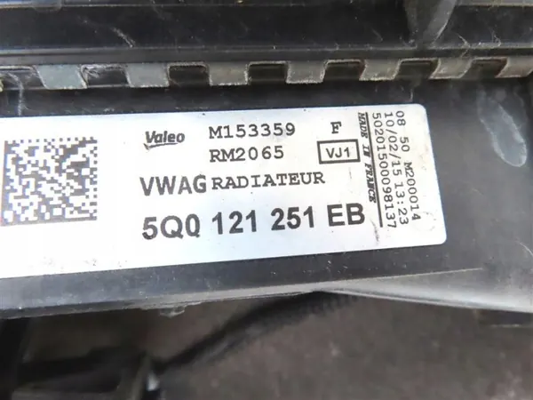 CHŁODNICE SEAT SKODA VW AUDI 1.6 TDI OE VAG KOMPLET image 5